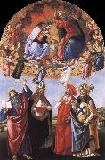 Sandro Botticelli, The Coronation of the Virgin